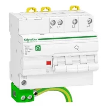 Schneider Electric 3 Phase Surge Arrester, 20kA, 1.5kV, DIN Rail Mount - R9L16710 product image