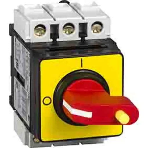 Schneider Electric 3P Pole Isolator Switch - 80A Maximum Current, 22kW Power Rating, IP65 - VVE4 product image