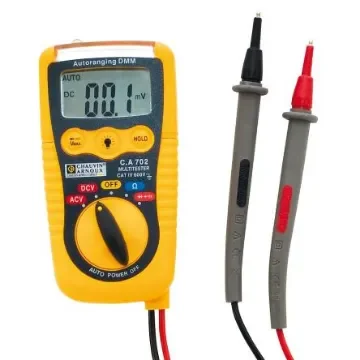 Chauvin Arnoux CA 702 Handheld Digital Multimeter, 600V ac Max - P01191739Z product image