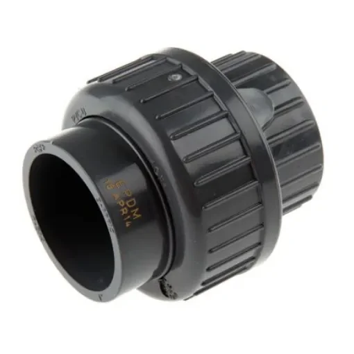 Georg Fischer Plastic Pipe Fitting, Straight Union, 1in - 721511108 product image