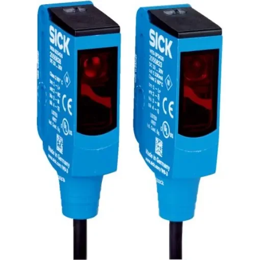 SICK Through Beam Photoelectric Sensor, Block Sensor, 10 m Detection Range - WSE9-3P3430 product image