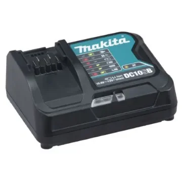 Makita DC10SB-EU Battery Charger, 10.8 V, 12 V for use with BL1015, BL1020B, BL1040B, Euro Plug product image