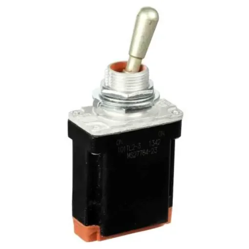 Honeywell Toggle Switch, Bushing Mount, On-On, SPDT, Wire Lead Terminal, 125V ac - 101TL2-3 product image