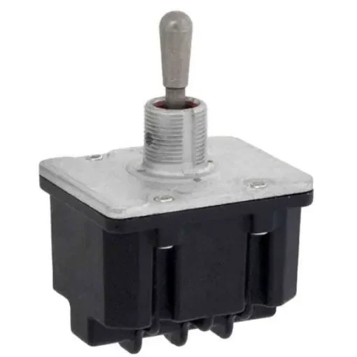 Honeywell Toggle Switch, Bushing Mount, On-Off, 4PST, Wire Lead Terminal - 104TL1-2G product image
