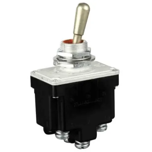 Honeywell Toggle Switch, Bushing Mount, DPDT, Screw Terminal - 2TL11-50 product image
