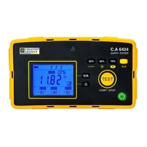 Chauvin Arnoux CA 6424 Earth & Ground Resistance Tester CAT IV 600 V - P01127014 product image