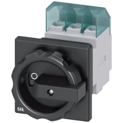 Siemens Switch Disconnector, 3 Pole, 25A Max Current, 25A Fuse Current - 3LD2154-0TK51 product image
