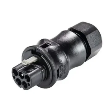 Wieland RST CLASSIC Series Connector, 4-Pole, Male, 4-Way, Push-In, 20A, IP66, IP68, IP69 - 96.042.4053.1 product image