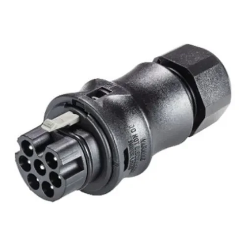 Wieland RST CLASSIC Series Connector, 7-Pole, Male, 7-Way, Push-In, 16A, IP66, IP68, IP69 - 96.072.4053.1 product image