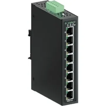 Wieland WIENET UMS 8-C, Unmanaged 8 Port Network Switch - 83.040.1281.0 product image