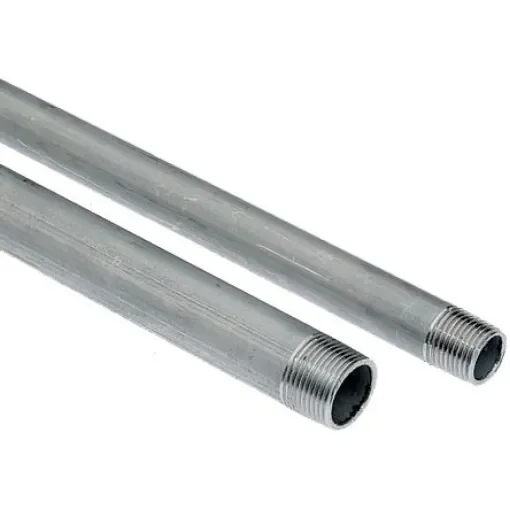 RS PRO Galvanised BSPT 2in Stainless Steel Pipe, 2m Length, 59.6mm Nominal Outer Diameter - 2128813 product image