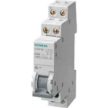 Siemens 1P Pole DIN Rail Isolator Switch - 20A Maximum Current - 5TE8151 product image
