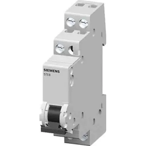 Siemens 1P Pole DIN Rail Isolator Switch - 20A Maximum Current - 5TE8152 product image