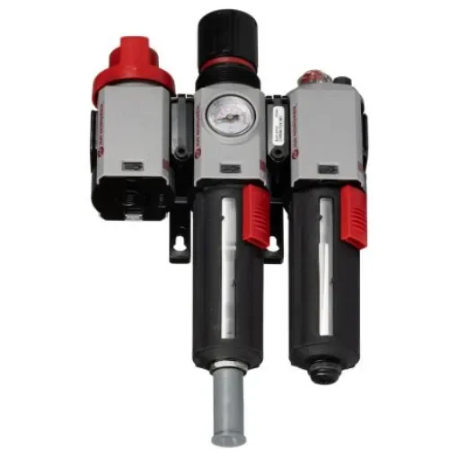 Norgren G 1/4 Filter Regulator Lubricator, Automatic Drain, 40µm Filtration Size - BL82-201G product image