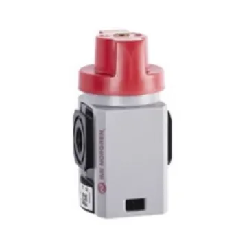 Norgren Locking Shut-Off Valve 3/2 Pneumatic Manual Control Valve T82T Series, G 3/8, 8-Mar, III B - T82T-3GA-B1N product image