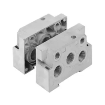 Norgren V7 series 1 station G 1/4 Manifold End Base - V70424-B5C product image