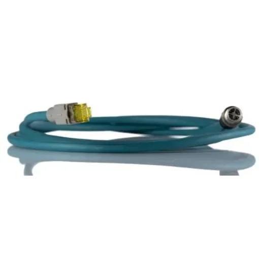 Phoenix ContactNBC, 2m Cat6a, Blue M12 to Male RJ45 Male Shielded, Terminated - 1407472 product image