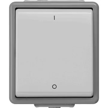 Siemens Grey Rocker Light Switch, 5TA4 - 5TA4753 product image