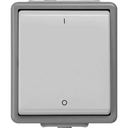 Siemens Grey Rocker Light Switch, 5TA4 - 5TA4753 product image