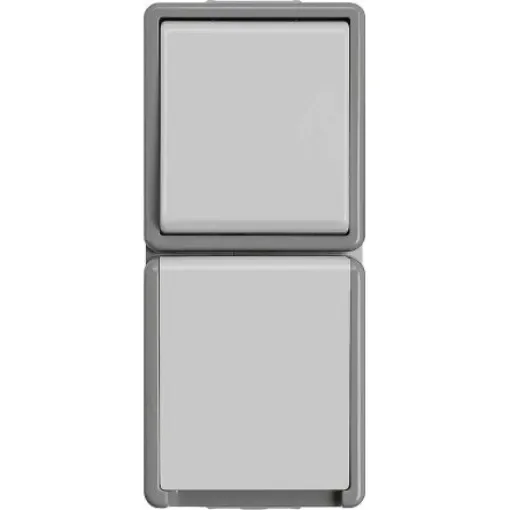 Siemens Grey Rocker Light Switch, 5TA4 - 5TA4826 product image