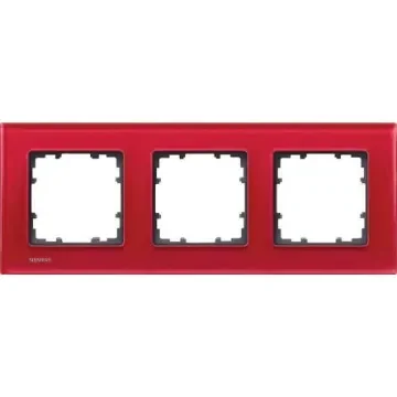 Siemens White 3 Gang Frame - 5TG1203-3 product image