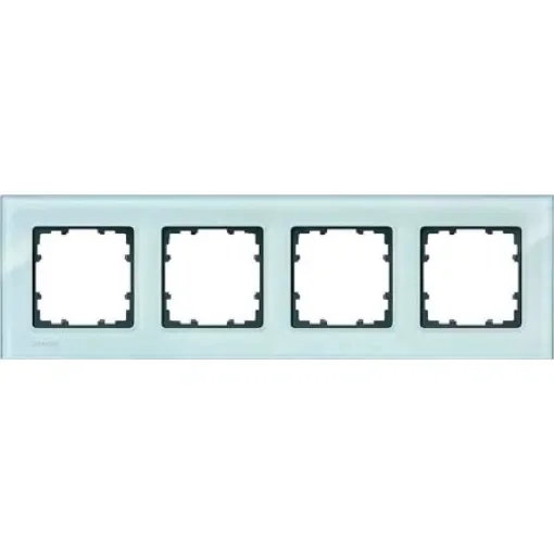Siemens White 4 Gang Frame - 5TG1204 product image
