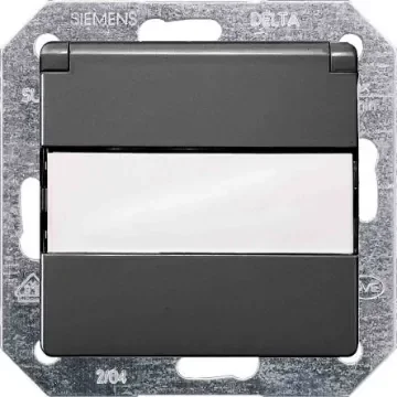 Siemens 1 Gang Plug Socket, 16A, Indoor Use - 5UB1922 product image