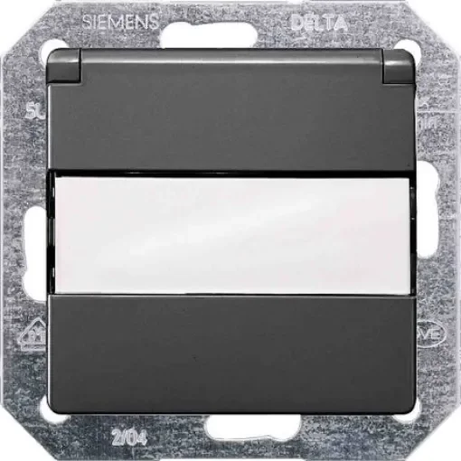 Siemens 1 Gang Plug Socket, 16A, Indoor Use - 5UB1922 product image