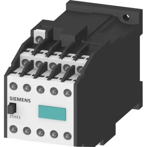 Siemens SIRIUS 3TH4 Contactor Relay, 36 V dc Coil, 10-Pole, 6 A, 5NC + 5NO - 3TH4355-0BV4 product image
