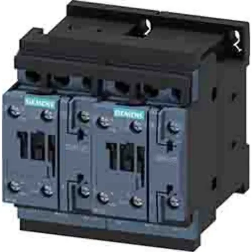 Siemens SIRIUS Reversing Contactor, 230 V ac Coil, 3-Pole, 17 A, 7.5 kW, 3NO - 3RA2325-8XB30-1AL2 product image