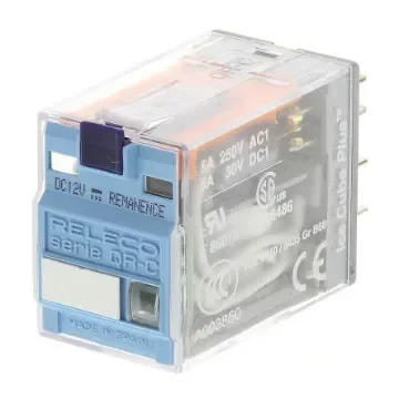 Releco Plug In Latching Power Relay, 12V dc Coil, 5A Switching Current, DPDT - C9-R21 / DC 12 V product image