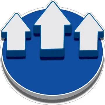 Brady Vinyl Social Distancing Social Distance Sign - 3D-COV-PIC906-BL product image