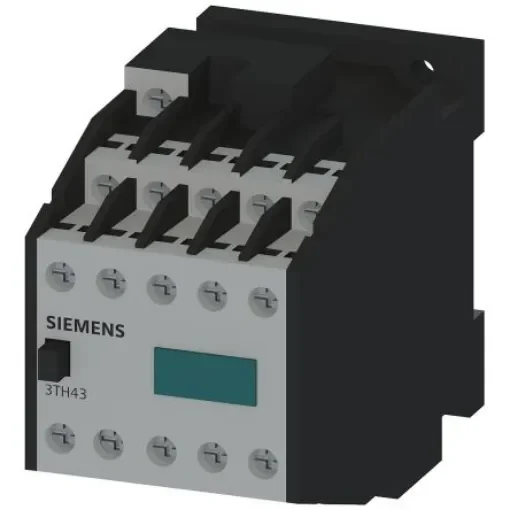 Siemens SIRIUS 3TH4 Contactor Relay, 110 V ac Coil, 10-Pole, 10 A, 6NO + 4NC - 3TH4364-0AF0 product image