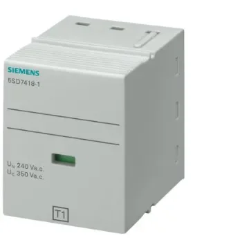 Siemens 1 Phase Surge Protector, Plug In Mount - 5SD7418-1 product image