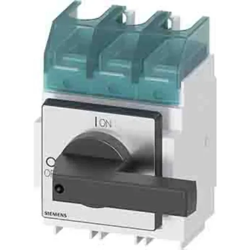 Siemens 3 Pole DIN Rail Isolator Switch - 160A Maximum Current - 3LD2330-0TK11 product image