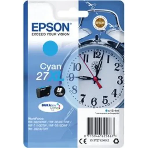 Epson C13T27124012 Cyan Ink Cartridge product image