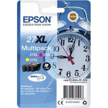Epson C13T27154012 Cyan, Magenta, Yellow Ink Cartridge product image
