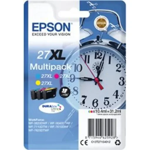 Epson C13T27154012 Cyan, Magenta, Yellow Ink Cartridge product image