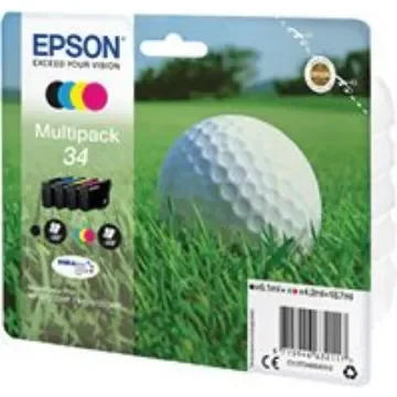 Epson C13T34664010 Black, Cyan, Magenta, Yellow Ink Cartridge product image