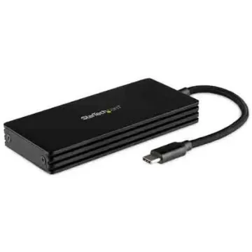StarTech.com 22mm M.2 SATA Hard Drive Enclosure, USB 3.1 - SM21BMU31CI3 product image