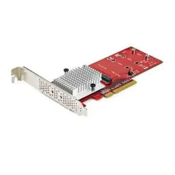 StarTech.com 2 port SSD Adapter Card - PEX8M2E2 product image