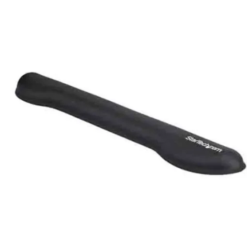 StarTech.com Black Foam, Mesh Fabric, Plastic Wrist Rest 470 x 75 x 30mm 30mm Height - WRSTRST product image
