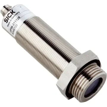 SICK UP56 Series Ultrasonic Level Sensor Ultrasonic Level Sensor, G1 Thread, Vertical, Stainless Steel Body - UP56-213128 product image