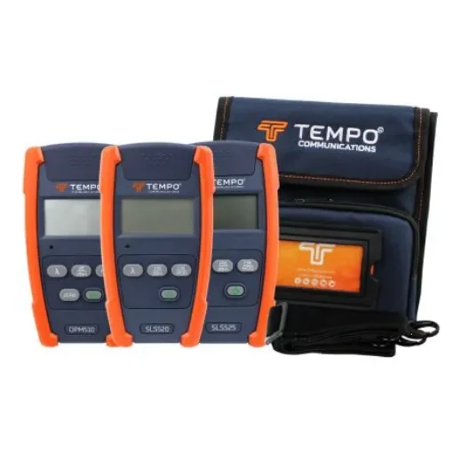 Tempo OPM510, SLS520, SLS525 Single Mode & Multimode Fibre Optic Test Kit - 55500050 product image