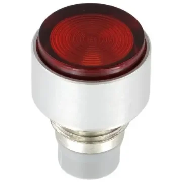 Panel Mount Indicator Lens Rectangle Style, Red - 877000KR100000 product image