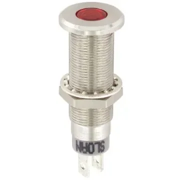 Sloan Red Panel Mount Indicator, 1.7V dc, 8.2mm Mounting Hole Size, Solder Tab Termination - 3444S1R1R5100 product image