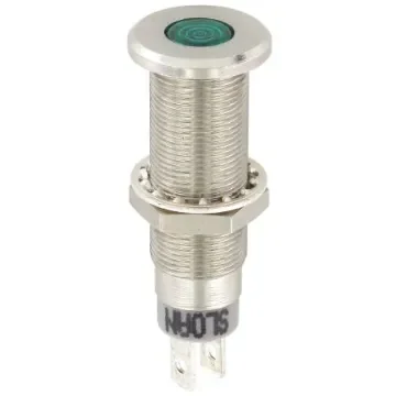 Sloan Green Panel Mount Indicator, 2.1V, 8.2mm Mounting Hole Size, Solder Tab Termination - 3444S1G1G5100 product image