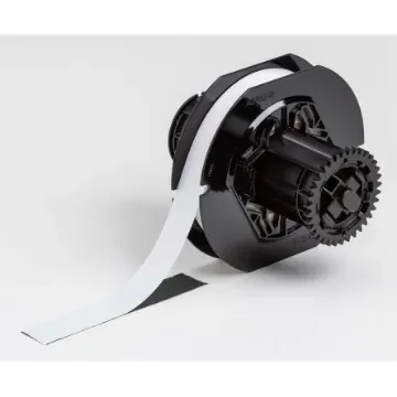 Brady B-414 on White Label Printer Tape, 15.24 m Length, 6.35 mm Width - B33C-250-414 product image