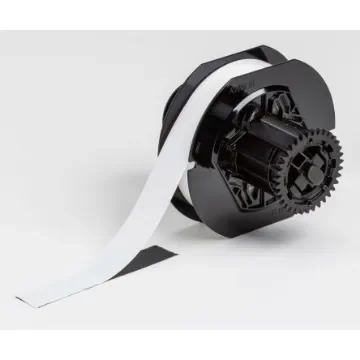 Brady B-414 on White Label Printer Tape, 15.24 m Length, 12.70 mm Width - B33C-500-414 product image