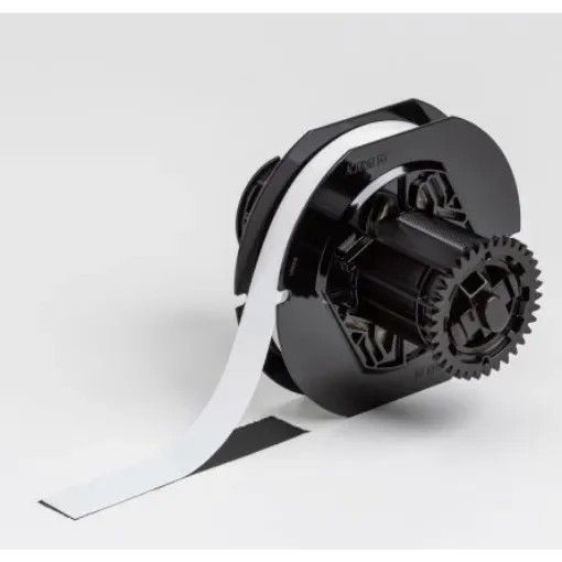 Brady B-414 on White Label Printer Tape, 15.24 m Length, 19.05 mm Width - B33C-750-414 product image